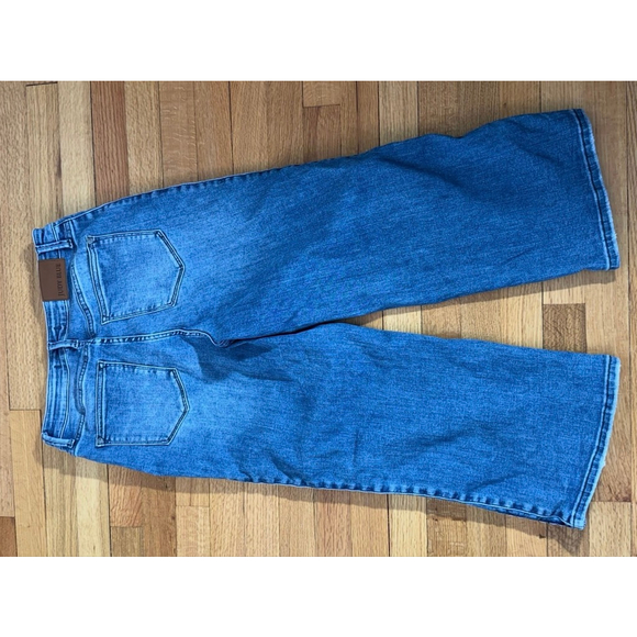 Judy Blue Wide Leg Jeans 9/29 | Braided Side Detail - Picture 5 of 5